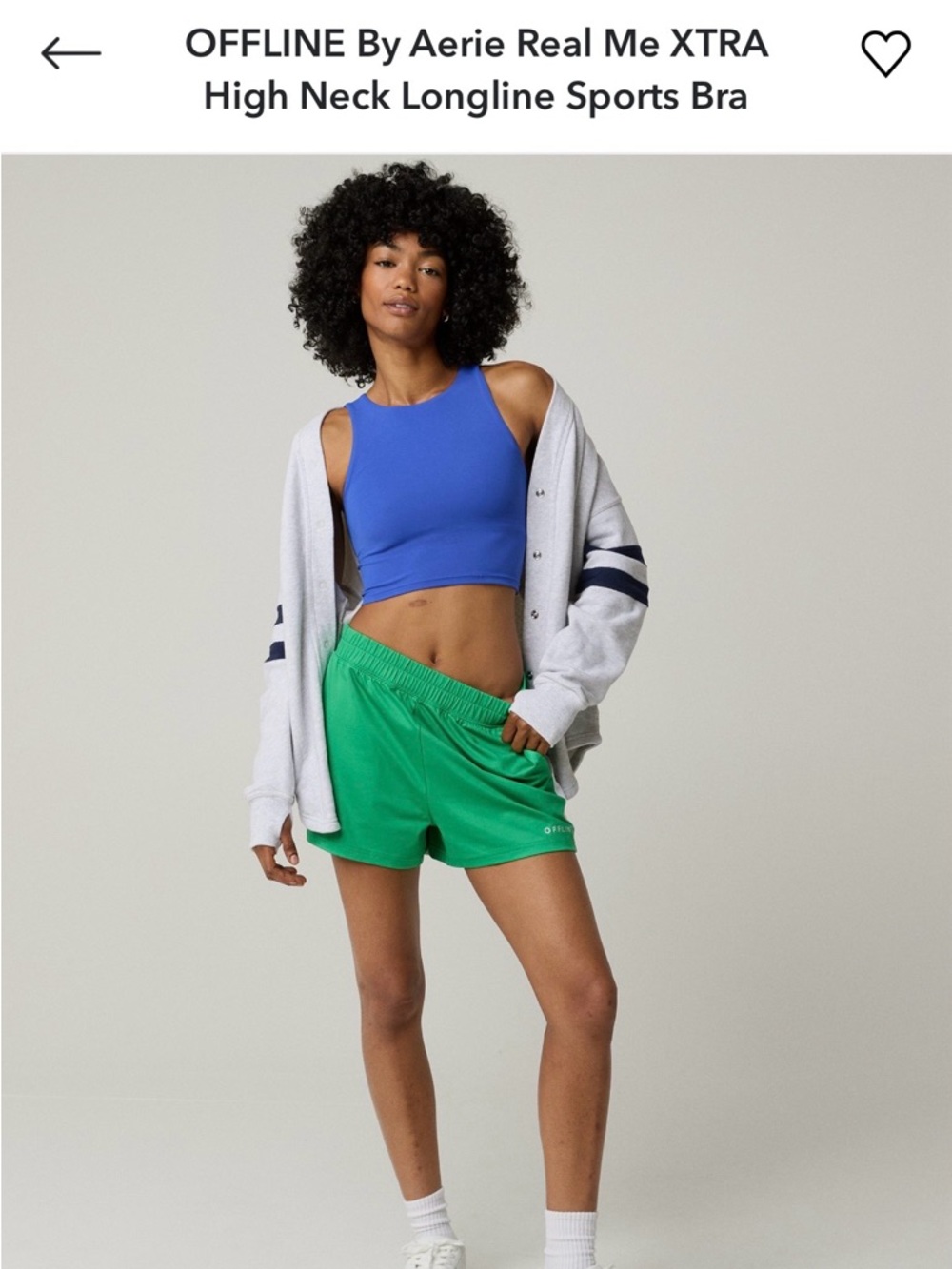 Offline by Aerie Longline Sports Bra